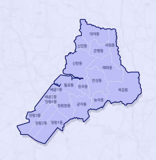 시흥시 지도
